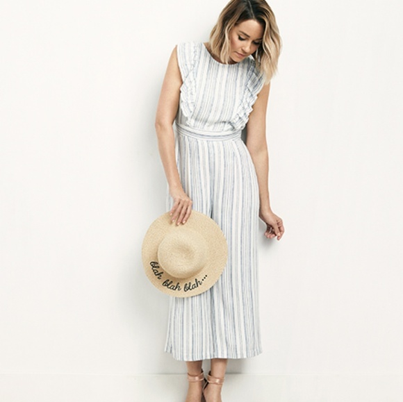 LC Lauren Conrad Pants - LC Lauren Conrad | Culotte Cropped Jumpsuit